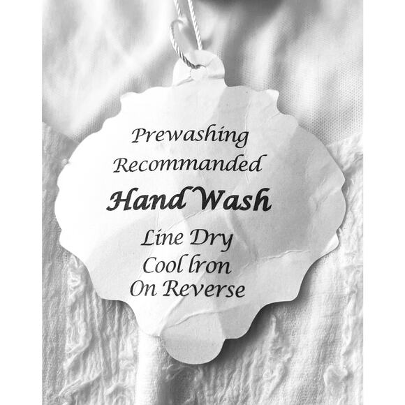 PAISLEY VINE BELL SLV RND NECK MIDI WAIST DRESS, WOMEN, M-WHITE/IVORY, LACE TRIM - Picture 12 of 12